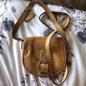 Michael Kors alligator cross body bag